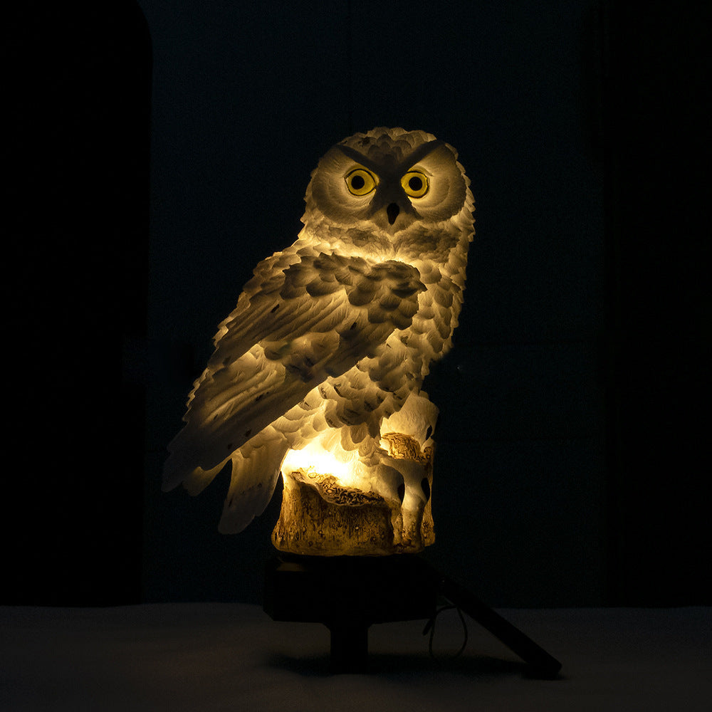 Solar Owl Lights for Outdoor Gardens – Waterproof & Eco-Friendly