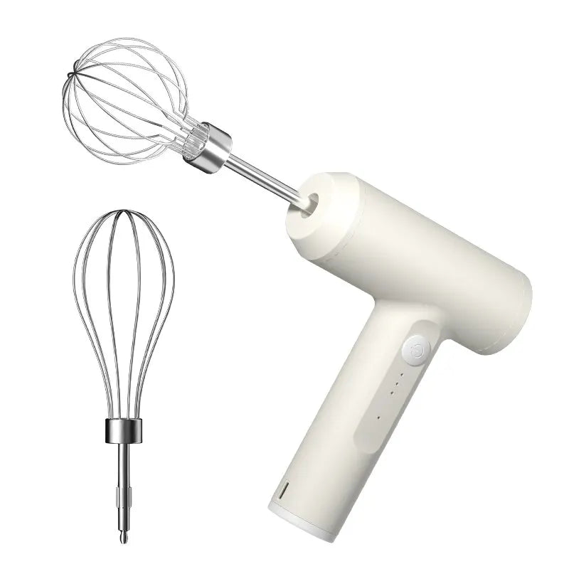 Portable Wireless Electric Hand Mixer – 3 Speed Settings