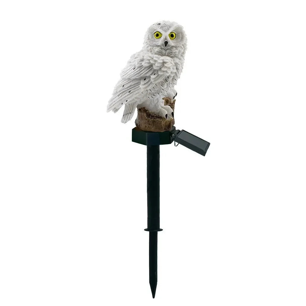 Solar Owl Lights for Outdoor Gardens – Waterproof & Eco-Friendly
