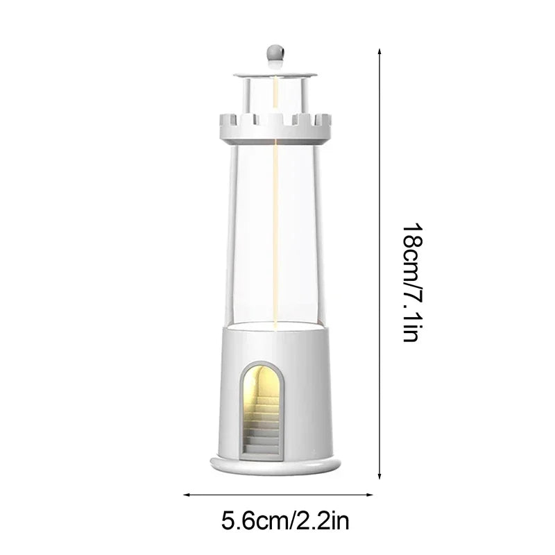 Creative Lighthouse Moon Night Lamp β Soft Ambient Lighting