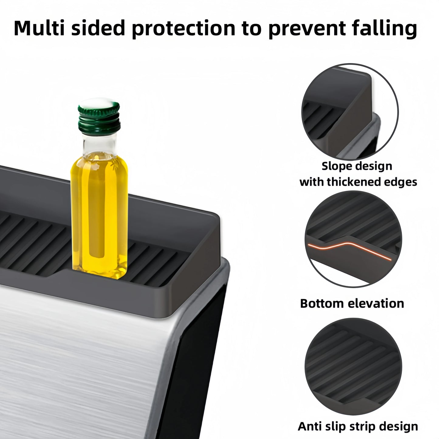 All-in-One Magnetic Storage Rack – Perfect for Spices & Kitchen Tools