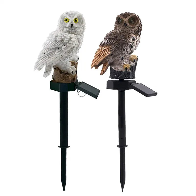 Solar Owl Lights for Outdoor Gardens – Waterproof & Eco-Friendly