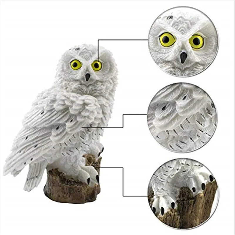 Solar Owl Lights for Outdoor Gardens – Waterproof & Eco-Friendly