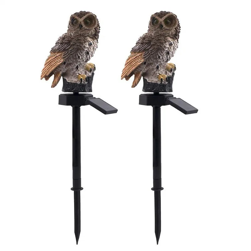 Solar Owl Lights for Outdoor Gardens – Waterproof & Eco-Friendly