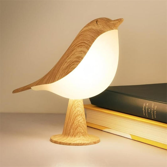 Bird-Shaped Wooden Night Light