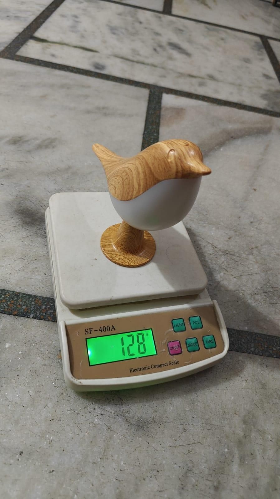 Bird-Shaped Wooden Night Light