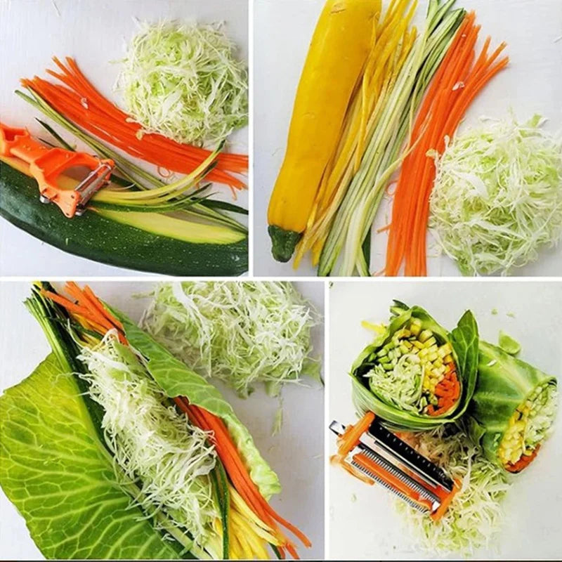 3-in-1 Magic Peeler – Peel, Slice & Julienne Instantly!