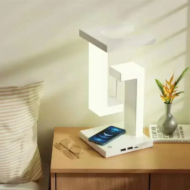 Floating Lamp with Wireless Charger