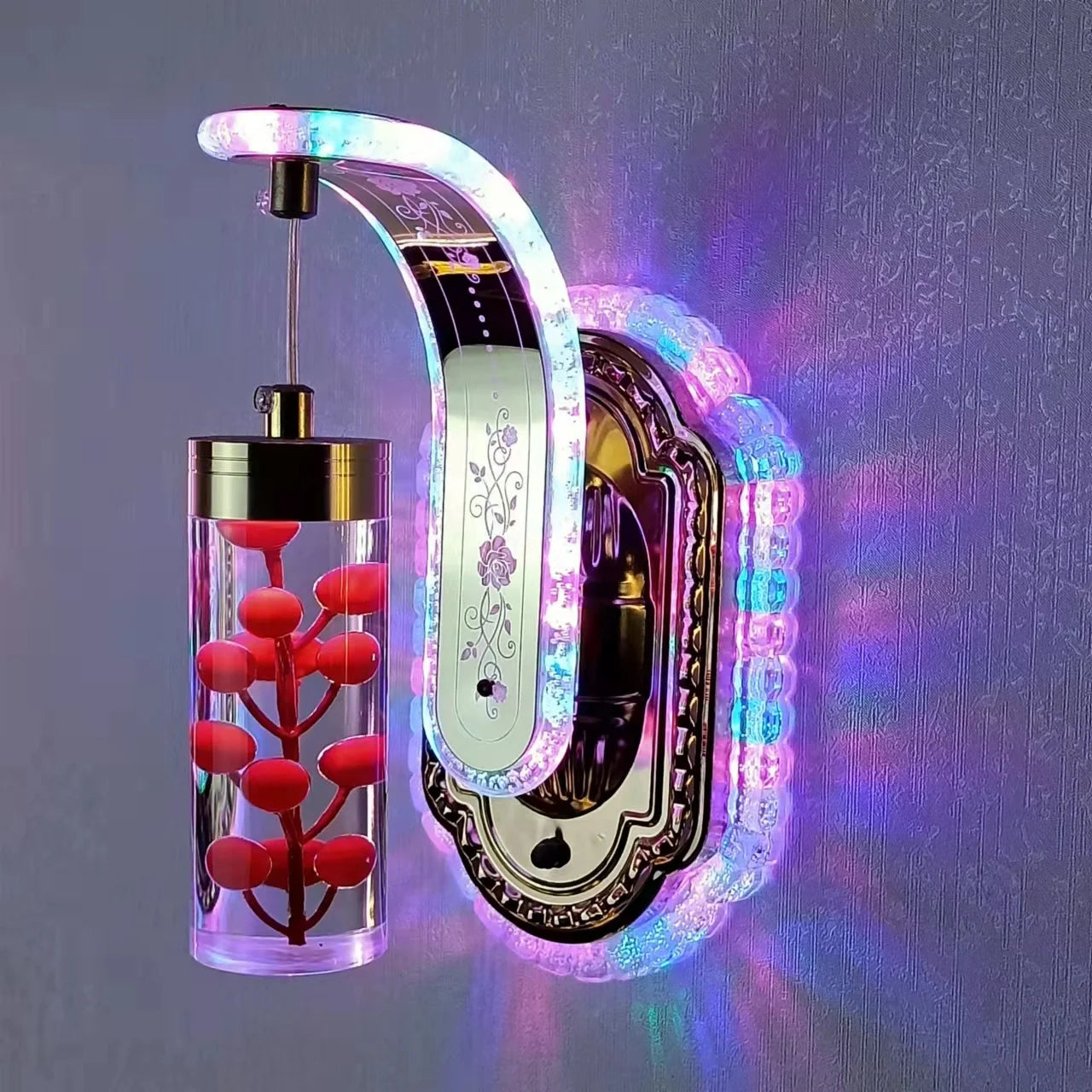 GlowBloom Amber Lamp – Radiance with a Touch of Elegance