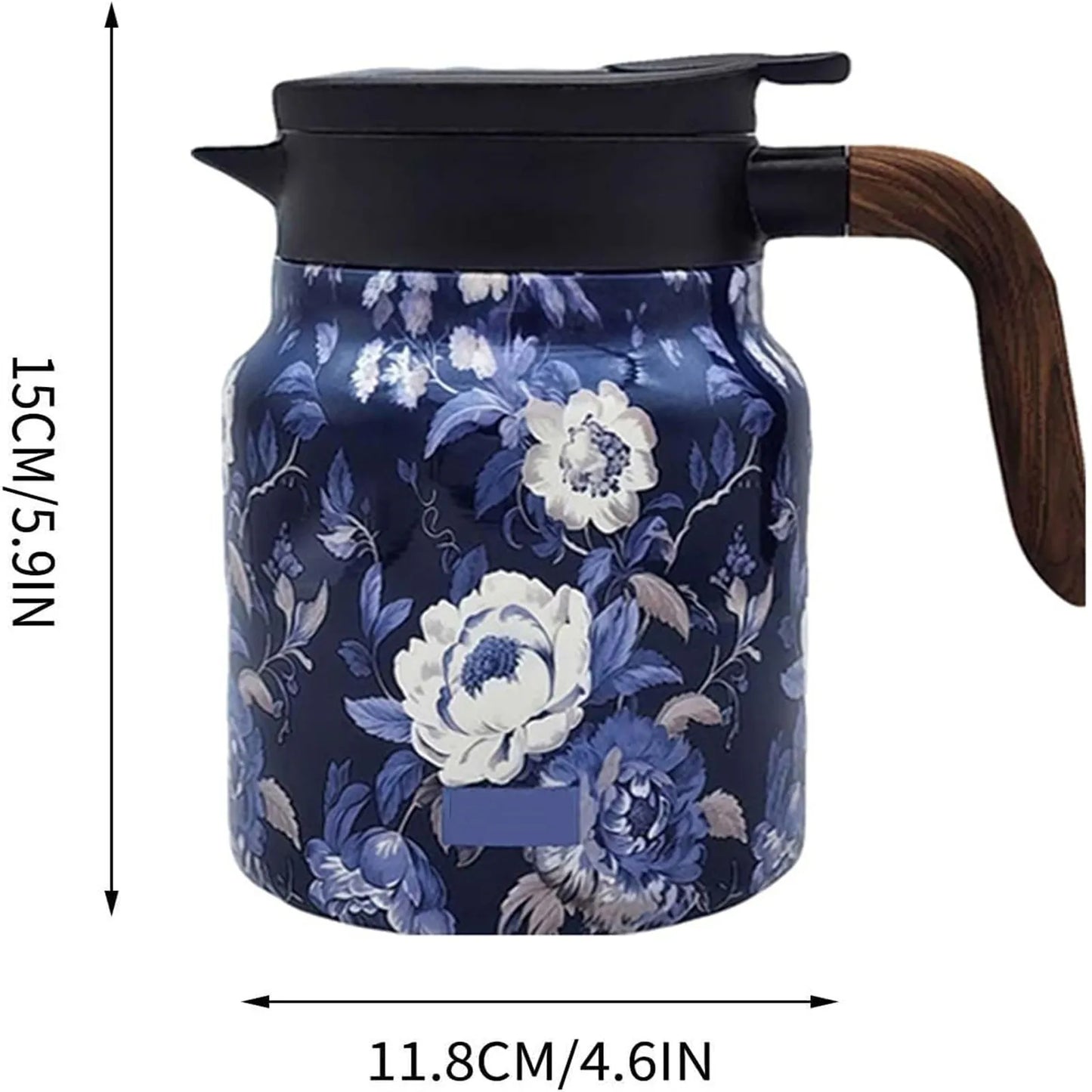 FloraBrew – Stylish Tea Thermos with Built-In Infuser