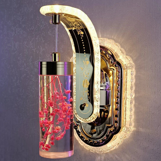 GlowBloom Amber Lamp – Radiance with a Touch of Elegance