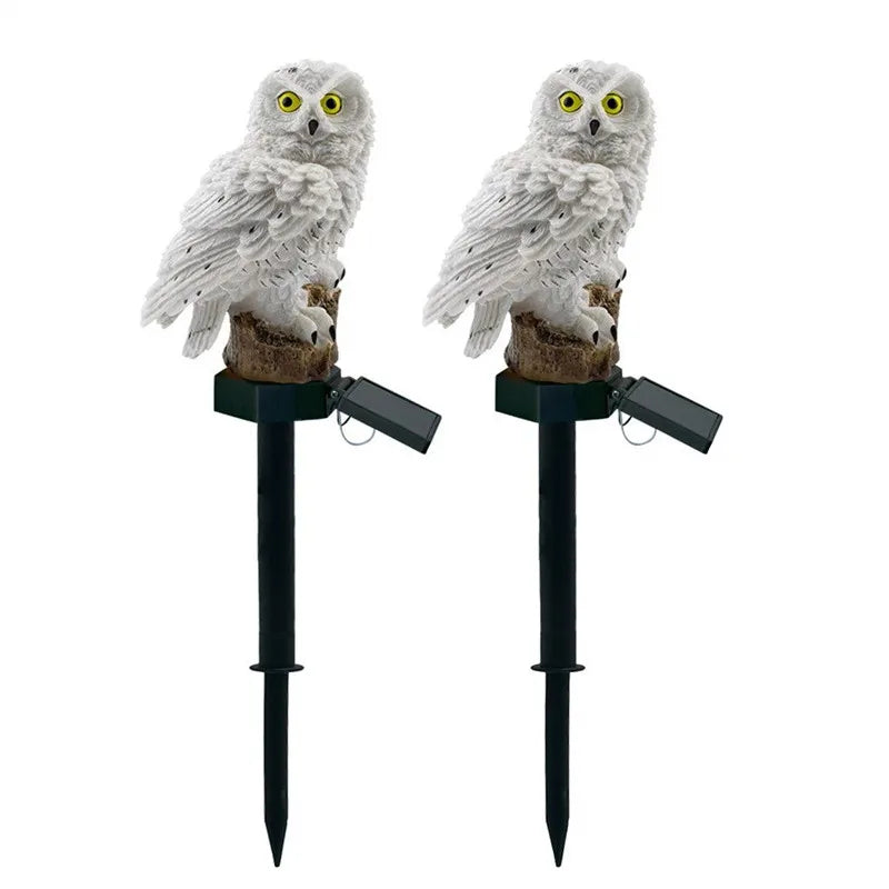 Solar Owl Lights for Outdoor Gardens – Waterproof & Eco-Friendly